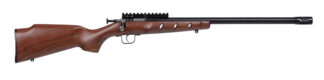 Davey Crickett Crickett Single Shot Rifle .22 LR 16.125 in Blued/Walnut Heavy Barrel