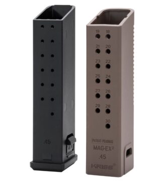 Kriss TDI MagEx2 Extension Kit 9mm Flat Dark Earth (for Kriss VECTOR, Glock 17 Magazines)