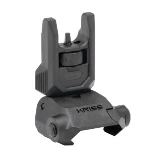 Kriss TDI Front Flip-Up Sight for Picatinny, Folding Steel Black, 50 MOA