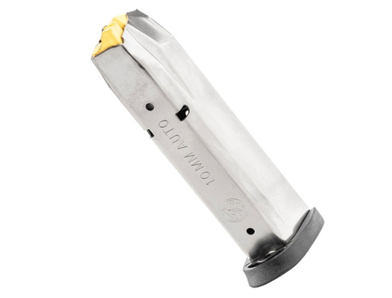Smith & Wesson M&P 2.0 10mm 10-Round Magazine, Black Steel
