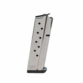 Ed Brown 9mm 9-Round 1911 Government Detachable Magazine, Stainless Steel