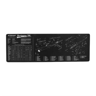 TekMat TEK-R36-REM-700 Long Gun Cleaning Mat for Remington 700 Black