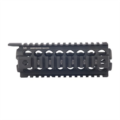 Midwest Industries MCTAR-17G2 Gen 2 Two-Piece Carbine Drop-In Picatinny Foreend (Black)