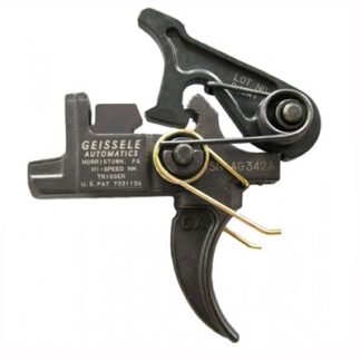 Geissele Automatics Hi-Speed Match 2-Stage Curved Trigger Set for AR-15 (Black)