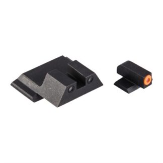 Night Fision SD40 Night Sights, Orange Front and Black Square Notch Rear