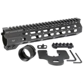 Midwest Industries Combat Rail M-Lok Free Float Handguard 9.5 in Black Aluminum