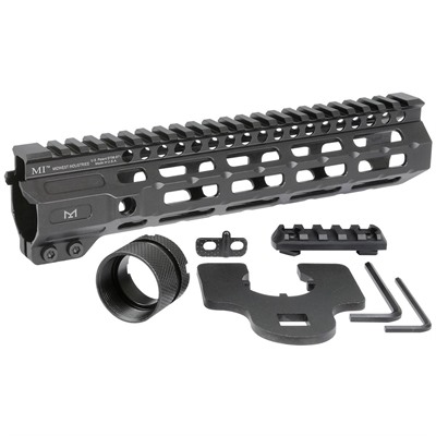 Midwest Industries Combat Rail M-Lok Free Float Handguard 9.5 in Black Aluminum