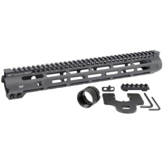 Midwest Industries Slim Line M-LOK Handguard 14 in Aluminum Black