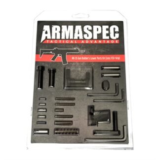 Armaspec Gun Builder's Stainless Lower Parts Kit .223/5.56 Black