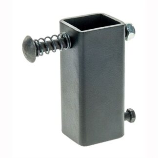 Caldwell T-Post Plate Hanger, Black AR500 Steel, Hanging