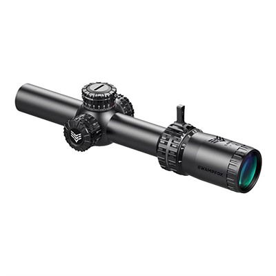 Swamp Fox Arrowhead 1-8x24 LPVO SFP Illuminated Guerrilla Dot MOA Red, Black