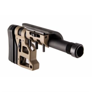 MDT SCS Skeleton Carbine Stock Kit with Cheek Riser, Flat Dark Earth, Adjustable (9.75 in)