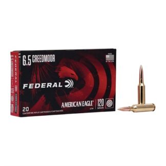 Federal American Eagle 6.5mm Creedmoor 120gr Open Tip Match 20 Rounds