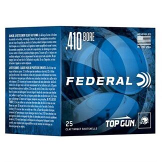 Federal Top Gun .410 Bore 2.50 in 1/2 oz #9 Shot 25 Rounds