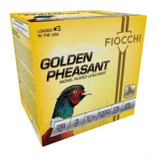 Fiocchi Golden Pheasant Extrema 28 Gauge 3 in #7.5 Shot 25 Rounds/Box
