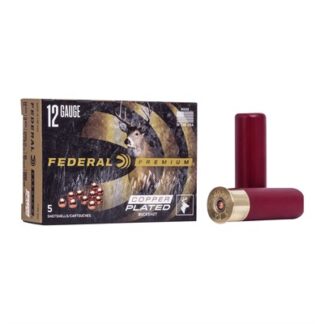 Federal Premium 12 Gauge 3 in #000 Buckshot, 1 1/2 oz, 5 Rounds/Box