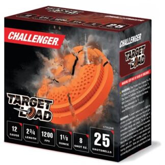 Challenger Ammo First Class Target Load 12 Gauge 2-3/4 in #8 Shot 1-1/8 oz 1200 fps