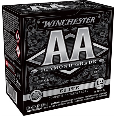 Winchester AA Diamond Grade 12 Gauge 2.75 in 1 oz #7.5 Shot 1250 fps (25 Rounds)