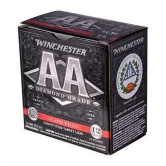 Winchester AA Diamond Grade Elite Trap 12 Gauge 2.75 in 1 1/8 oz #7.5 Shot 25 Rounds