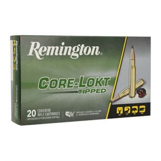 Remington 6.5 Creedmoor 129 Grain Polymer Tip Core-Lokt Tipped Ammo, 20 Rounds