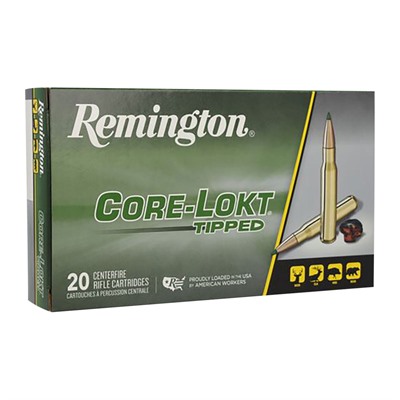 Remington 6.5 Creedmoor 129 Grain Polymer Tip Core-Lokt Tipped Ammo, 20 Rounds
