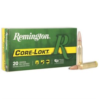 Remington Core Lokt .308 / 7.62 NATO 180 gr Pointed Soft Point 20 Rounds