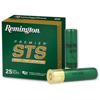 Remington Premier STS Target 12 Gauge 2.75 in 1 oz #8 Lead Shot, 25 Rounds/Box