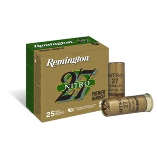 Remington Premier Nitro 27 Handicap 12 Gauge 2.75 in 1-1/8 oz #7.5 Lead Shot, 25 Rounds