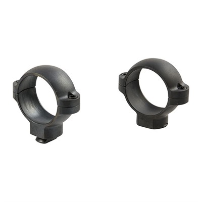 Burris Signature Standard Rotary Dovetail Rings, 1" High, Matte Black