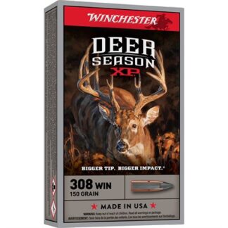 Winchester Deer Season XP 308 Win 150 gr Extreme Point Poly Tip Brass, 20 Rounds