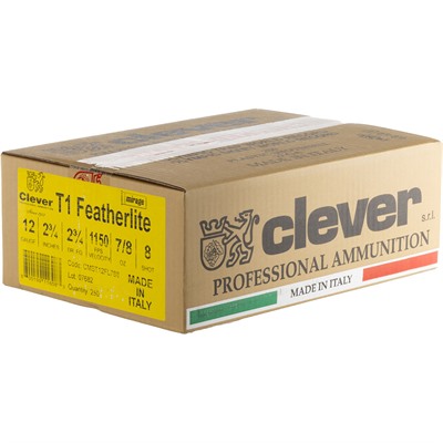 Clever Mirage ST Featherlite T1 12 Gauge 2-3/4 in #8 Shot 7/8 oz