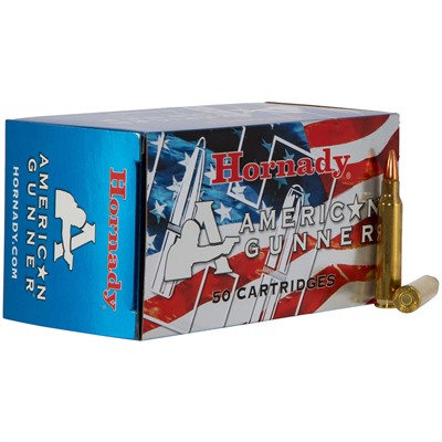 Hornady American Gunner .223 REM/5.56 NATO 55 gr Hollow Point 50 Rounds