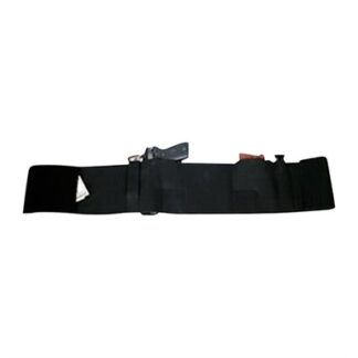 Bulldog Cases Belly Band Holster, Universal, Black Nylon, Fits Up to 32 in Waist