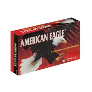 Federal American Eagle .223 Rem/5.56 NATO 50 Grain JHP, 20 Rounds