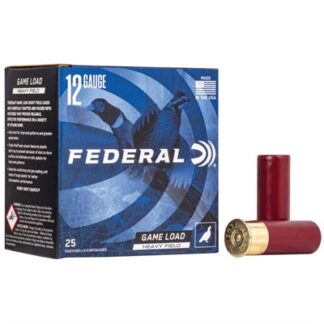 Federal Ammunition Game-Shok Upland Heavy Field 12 Gauge 2.75 in 1-1/4 oz #6 Shot 25 Rounds