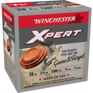 Winchester Xpert Game & Target 28 Gauge 2-3/4" 5/8 oz #7 Shot 25rd Box