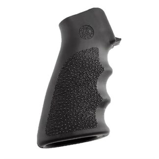 Hogue OverMolded Tactical Grip for AR-15/M16, Black Rubber with Finger Grooves