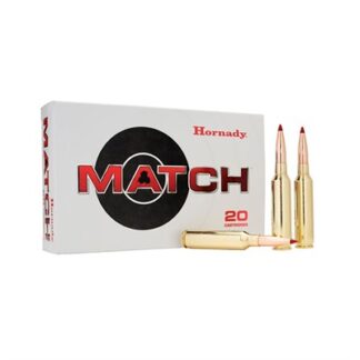 Hornady Match 7mm PRC 180 gr ELD Match Polymer Tipped Ammo, 20 Rounds