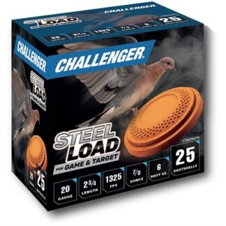 Challenger Ammo 20 Gauge 2 3/4 in Steel Load #6 Shot 7/8 oz