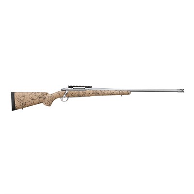 Ruger Hawkeye FTW Hunter 7MM PRC Bolt Action Rifle, 24 in Matte Stainless Barrel, 5/8-24
