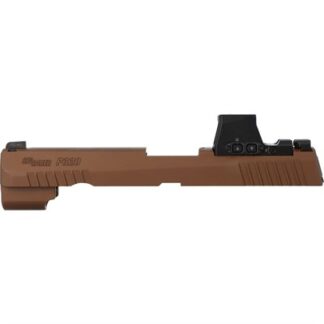 SLIDE ASSEMBLY P320X 4.7'' 9MM LUGER W/ROMEO-X SIGHT COYOTE