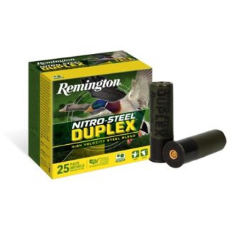 Remington Nitro Steel Duplex 12 Gauge 3" 1-1/4 oz BB/#4 Steel Shot 25 Rounds