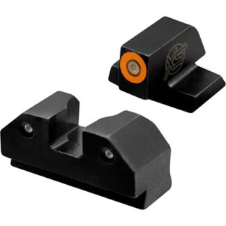 XS Sights R3D 2.0 Tritium Night Sights for Canik TP9SF Orange Front Outline, Green Tritium
