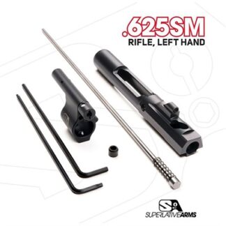 Superlative Arms AR-15 Adjustable Piston System with Solid .625 in Gas Block, Rifle LH