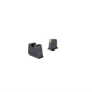 SUPPRESSOR/OPTIC HEIGHT SIGHT SET YELLOW/TRITIUM SLIM GLOCKS