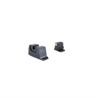 Trijicon M&P M2.0 Suppressor Height Night Sights, Yellow Front/Black Rear, Square Notch