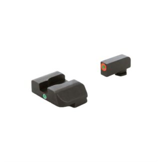 AmeriGlo GL203 I-Dot Tritium Front/Rear Sight Set for Glock Gen 4, Black