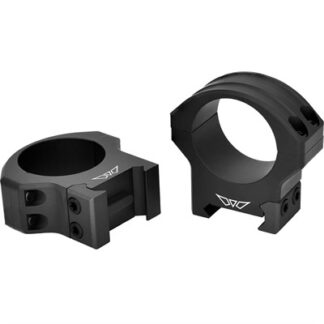 Warne HyperLite Rings 30mm Medium Matte Black