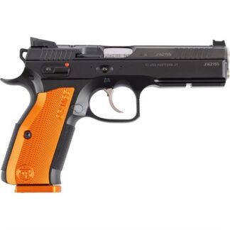 CZ-USA Shadow 2 9mm, 4.89 in Barrel, 17+1 Rounds, Orange/Black, Optic Ready