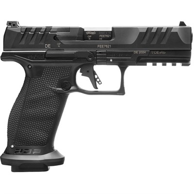 Walther Arms PDP Pro-E Full-Size Semi-Auto 9mm 4.5 in Optic Ready Black, 20+1
